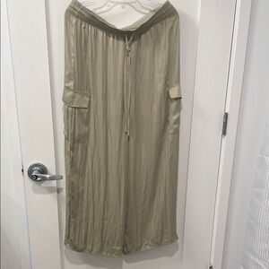 Light Olive Cargo Pants brand new